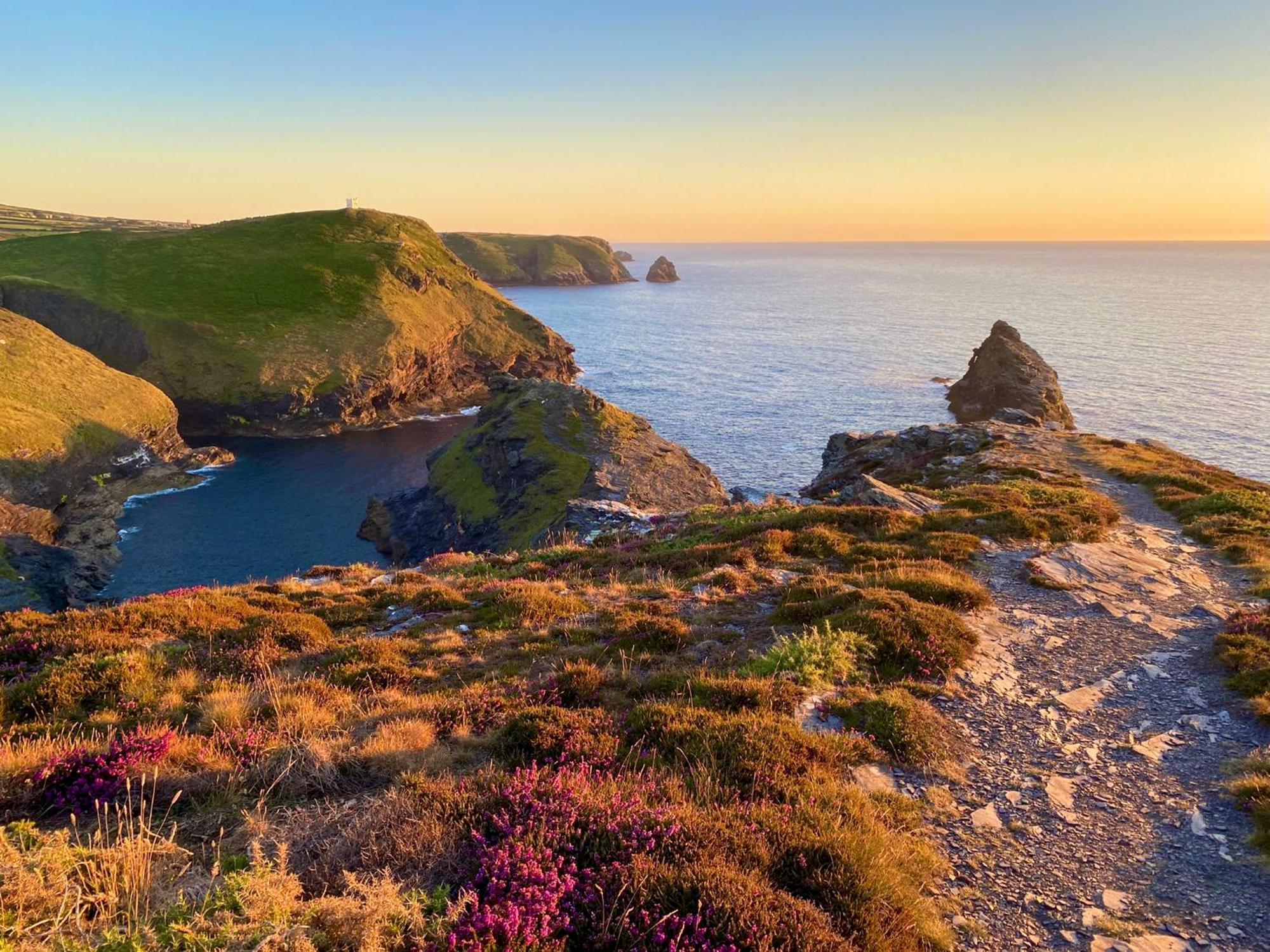 Polrunny Farm Elderberry Cottage With Sea View Boscastle Εξωτερικό φωτογραφία