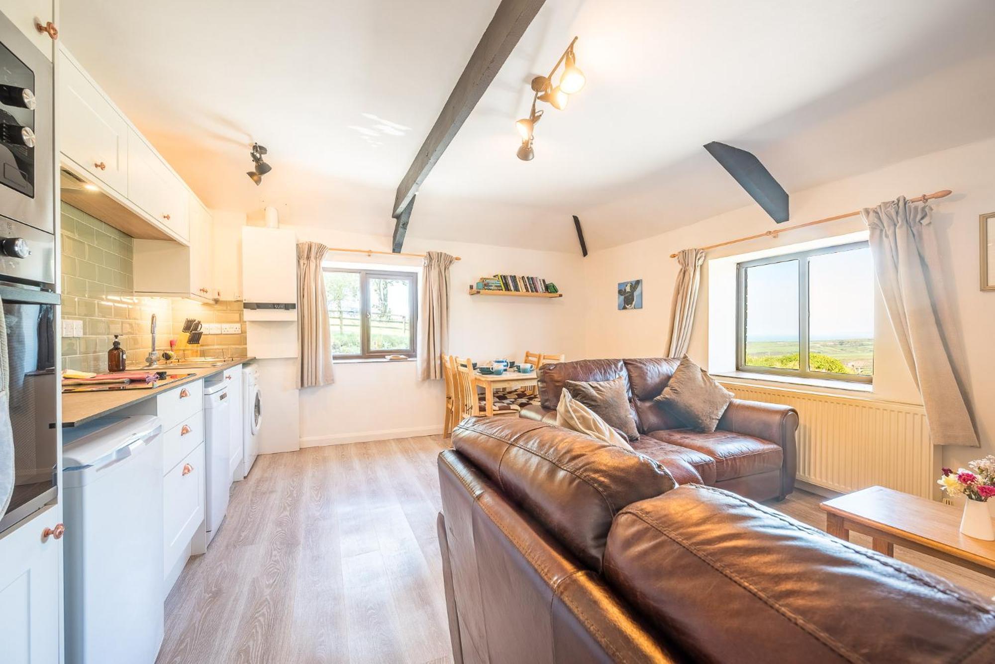 Polrunny Farm Elderberry Cottage With Sea View Boscastle Εξωτερικό φωτογραφία
